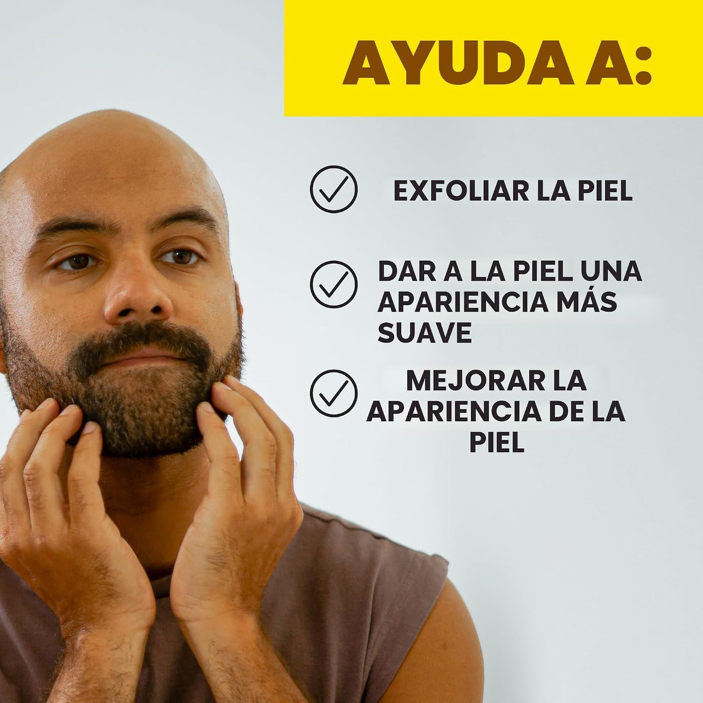 Kit de Crecimiento de Barba The Beard Club - Rodillo Derma, Aceite...