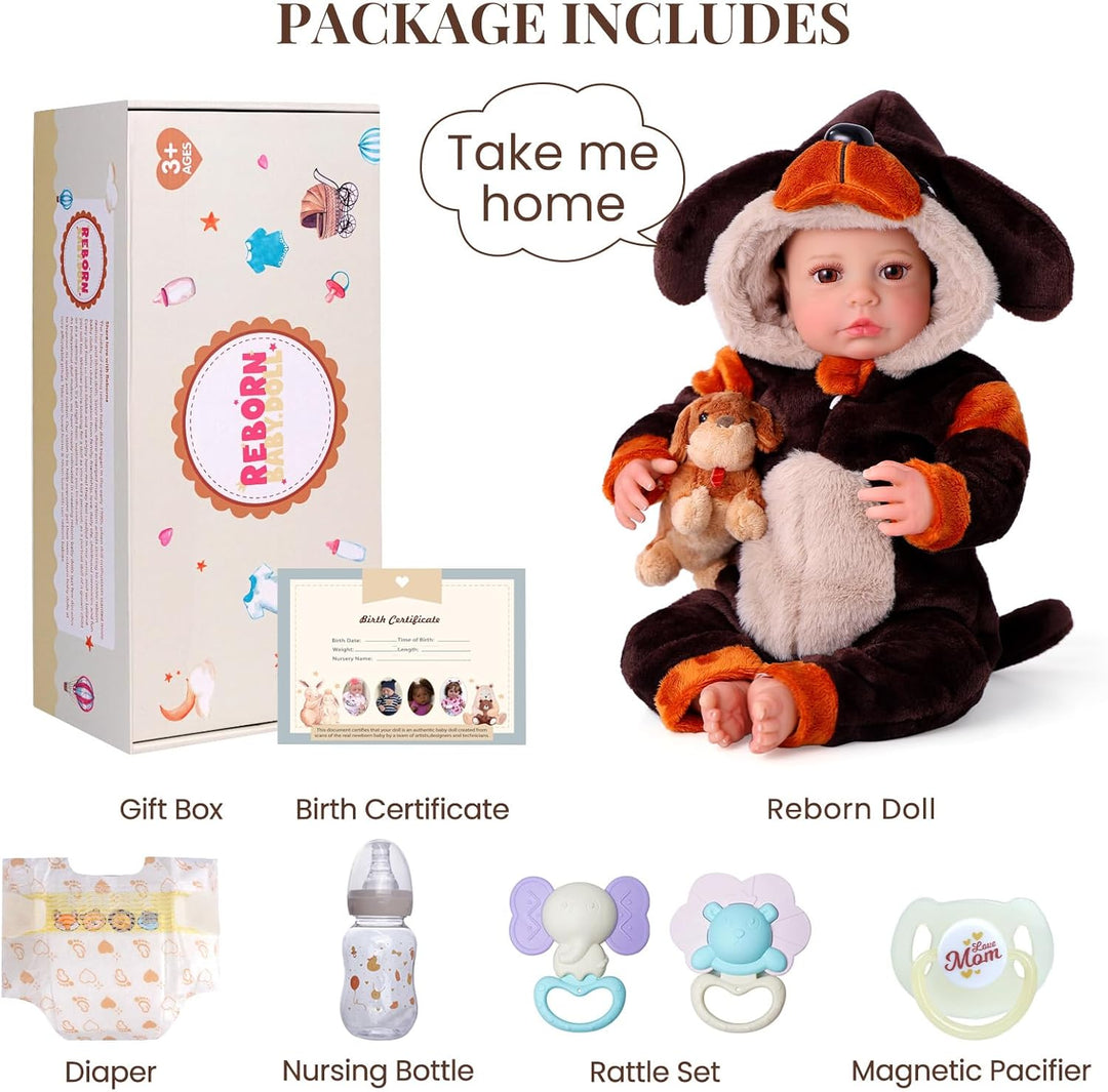 BABESIDE Muñecas de bebé Reborn realistas Carina - Muñeca de bebé r...