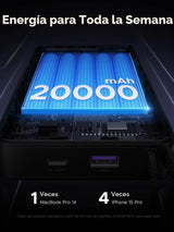 UGREEN Nexode 20000mAh 67W Banco de energía USB-C integrado | Cable...