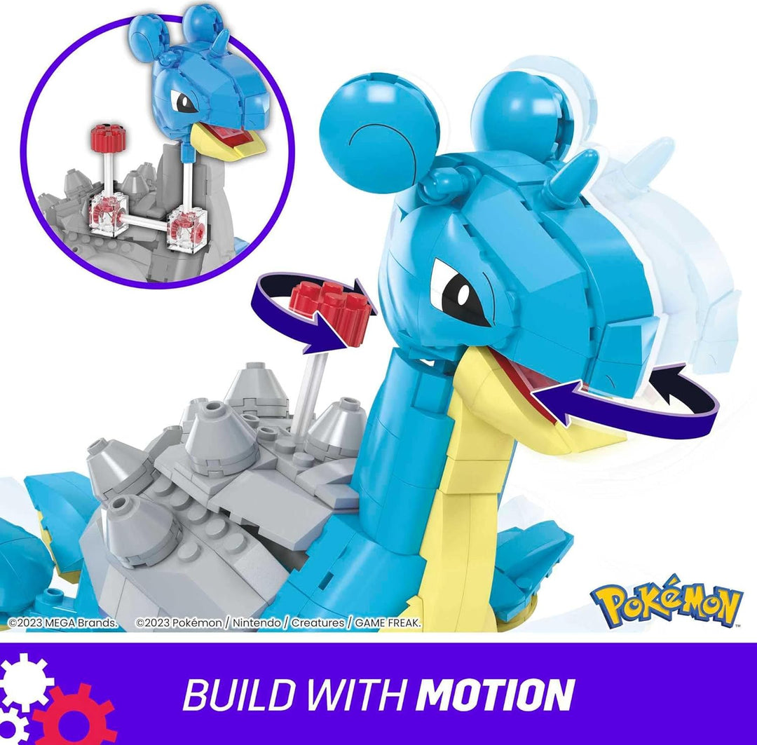 MEGA Pokémon - Juego de juguetes de construcción Lapras