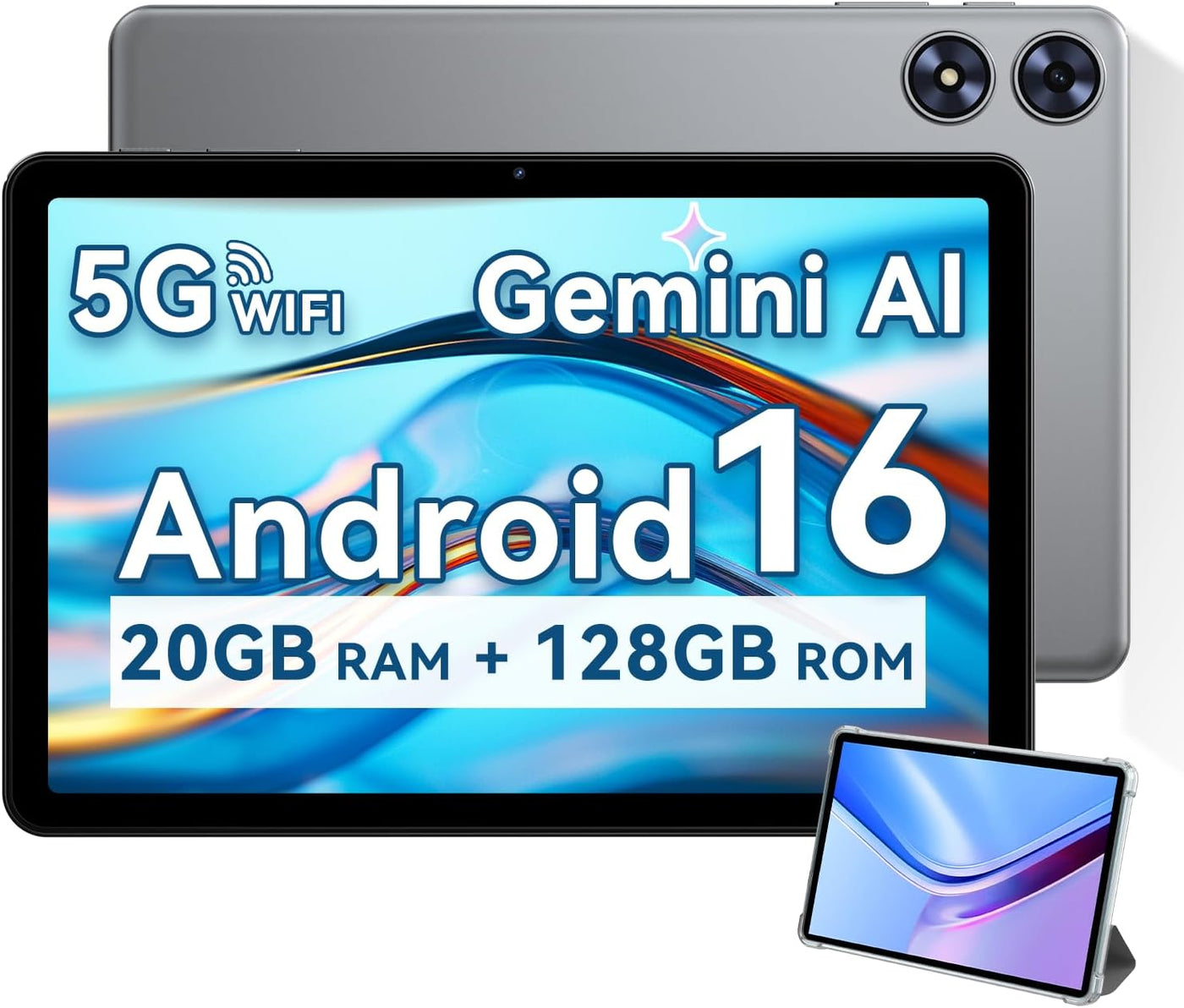 Tablet Android de 10 pulgadas, tableta Android 15 2025 para niños y...