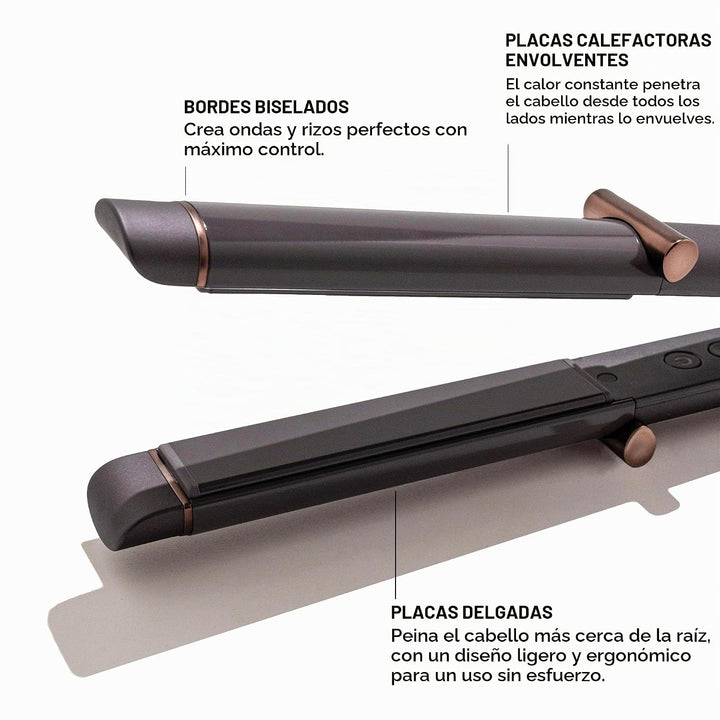 T3 Plancha profesional 2 en 1 para rizar