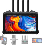 Accsoon CineView M7 Pro 4K60 Transmisor de video inalámbrico Receptor y monitor de cámara, 7 "Control de cámara 3D LUT de doble banda SDI HDMI 1200ft 60ms Monitoreo móvil, par CineView Master 4K/4K Lite/SE 4K/HE/SE