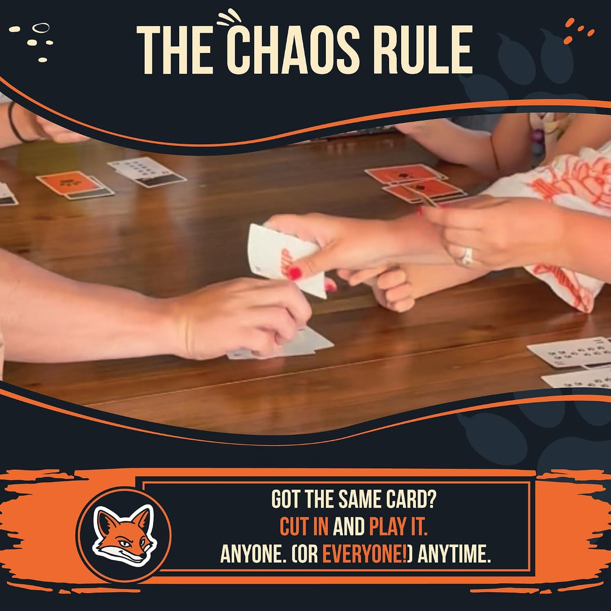 Juego de cartas definitivo de velocidad y caos, perfecto para la