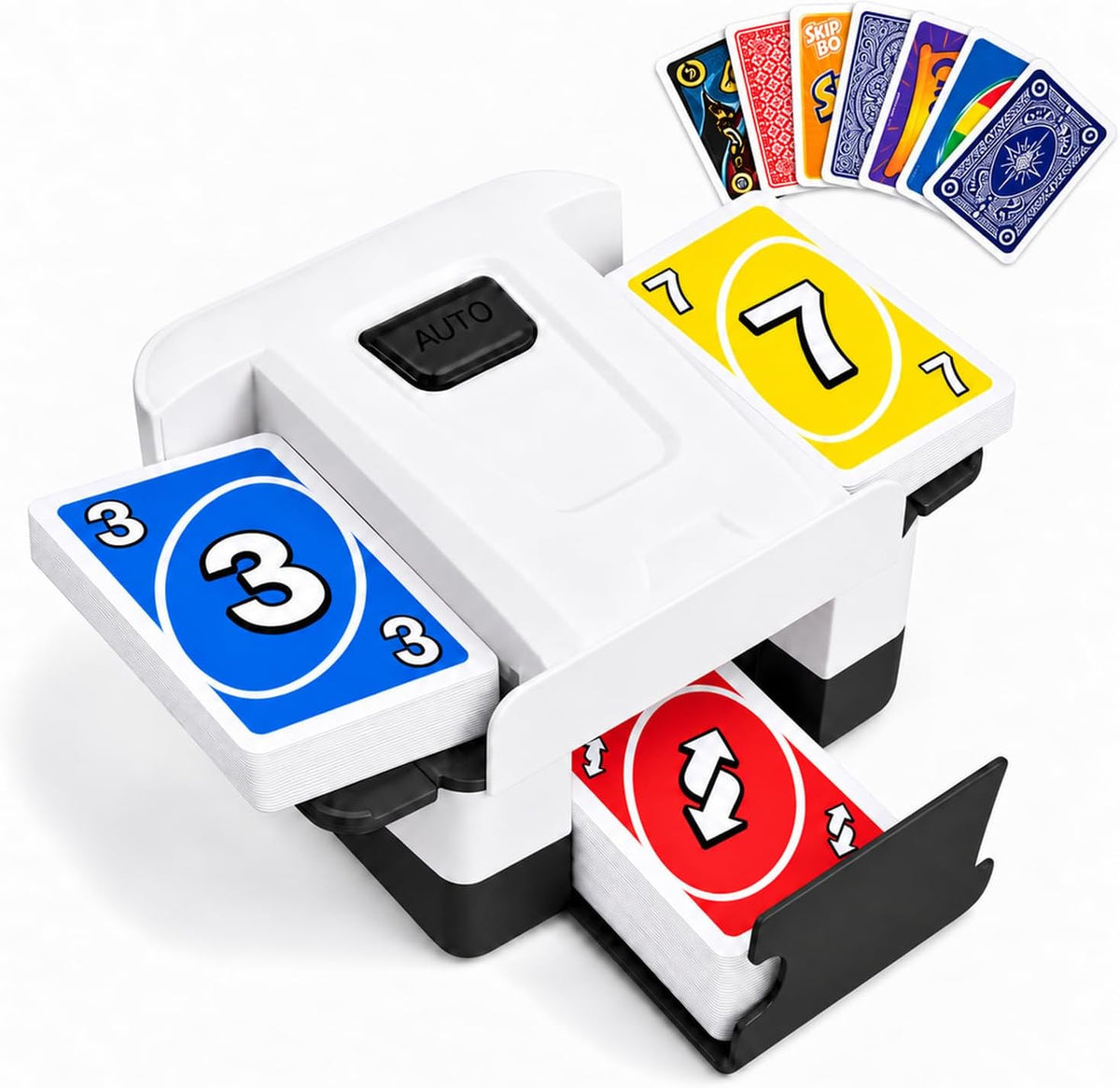 Doorsisun Máquina automática del barajador de tarjetas, barajador