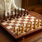Juego de ajedrez de madera extra grande de 20" para adultos 4.5" King