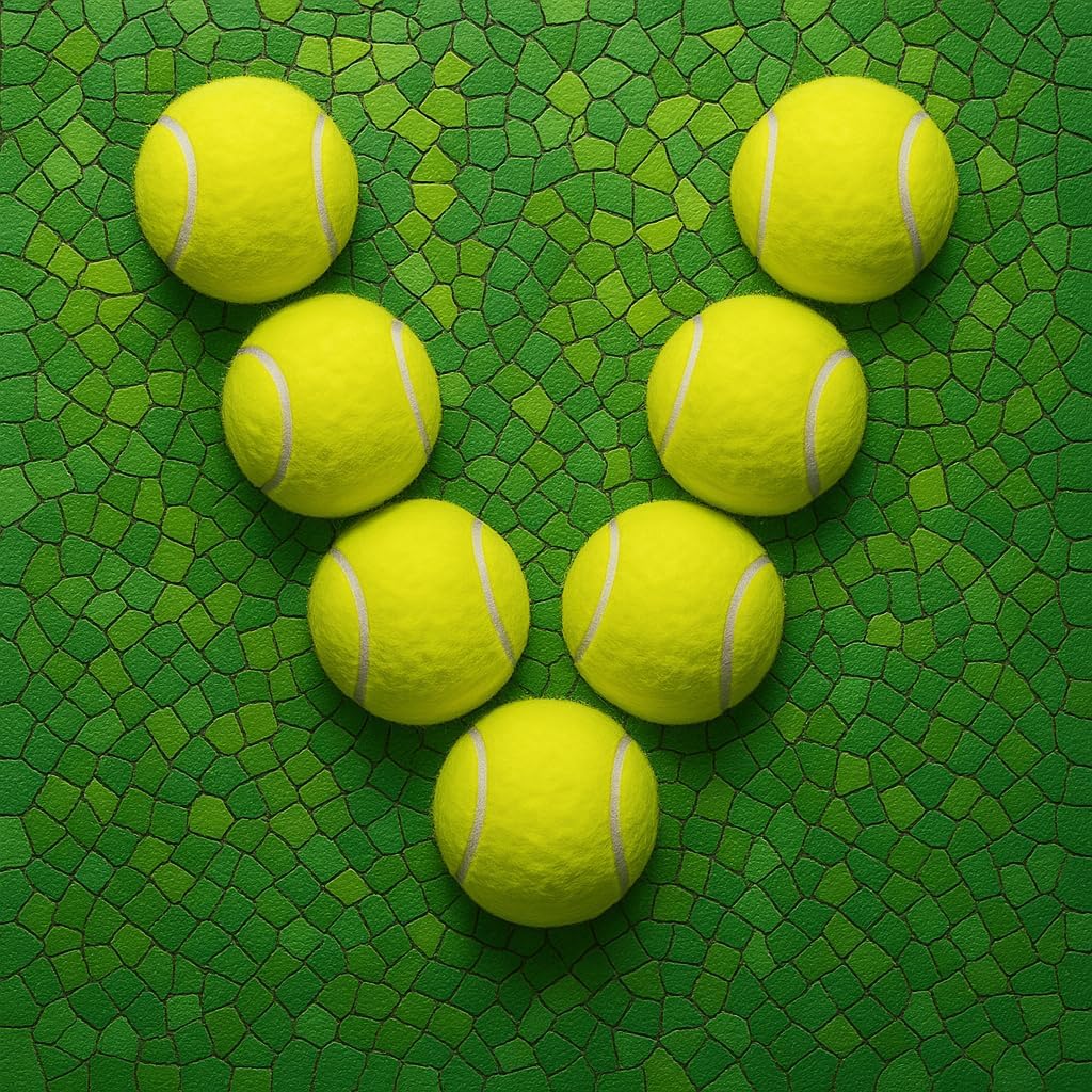 VIV Pelotas de tenis avanzadas a granel, 30/50/100 + pelota de presión de práctica que rebota de 53 pulgadas de alto duradero; tamaño oficial de 2.5 pulgadas, pelotas de tenis más resistentes para