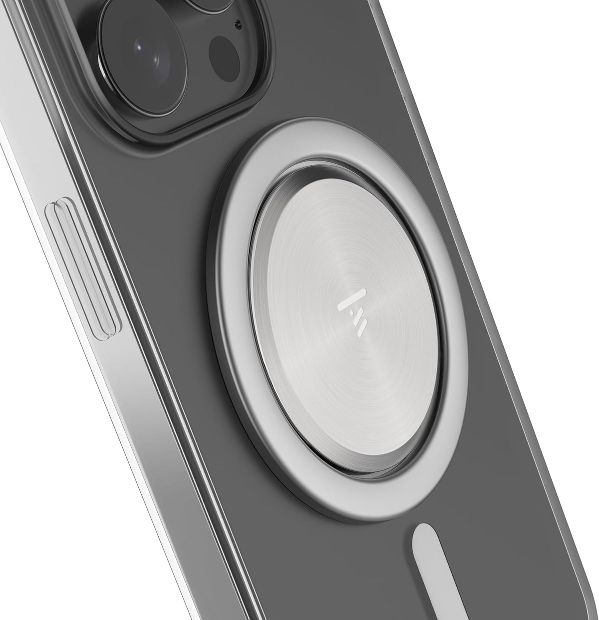 Tango Agarre ultrafino para teléfono MagSafe, abierto con una sola mano