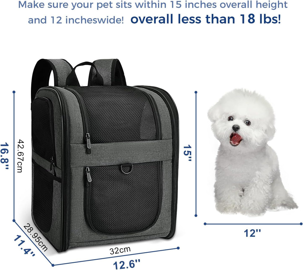 Apollo Walker - Mochila portadora para gatos, marco de soporte