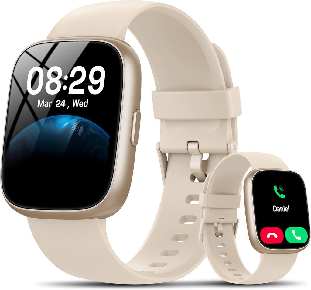 Reloj inteligente con Alexa integrado, rastreador de fitness de llamadas