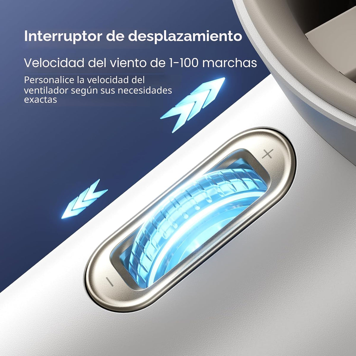 Ventilador de mano JISULIFE Pro1S - Flujo de aire de última generac...