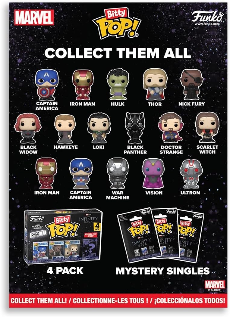 Funko Calendario de cuenta regresiva Pop Bitty Marvel