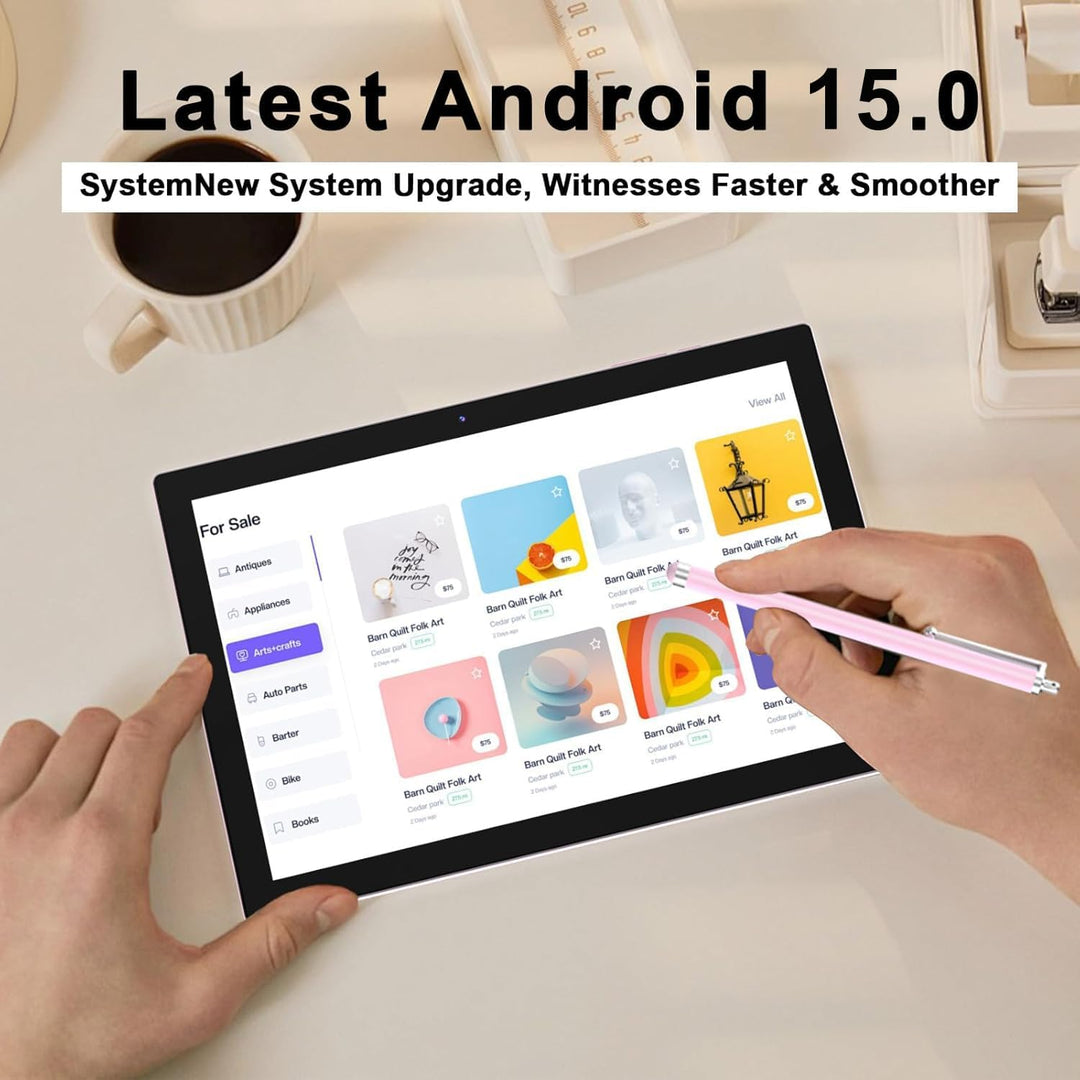 Tablet Android 15, de 10 pulgadas, 12 GB RAM+64 GB ROM\/1 TB expand...
