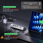 Gitfos, hub USB, alimentado