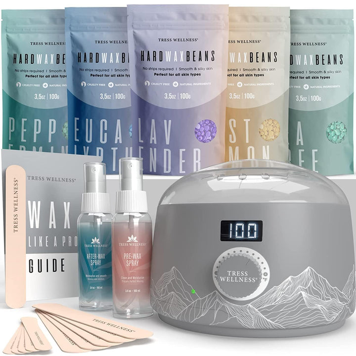 Kit de depilación Tress Wellness para piel sensible \u2013 Seguro p...