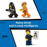 LEGO Van de transporte de prisioneros de policía de la