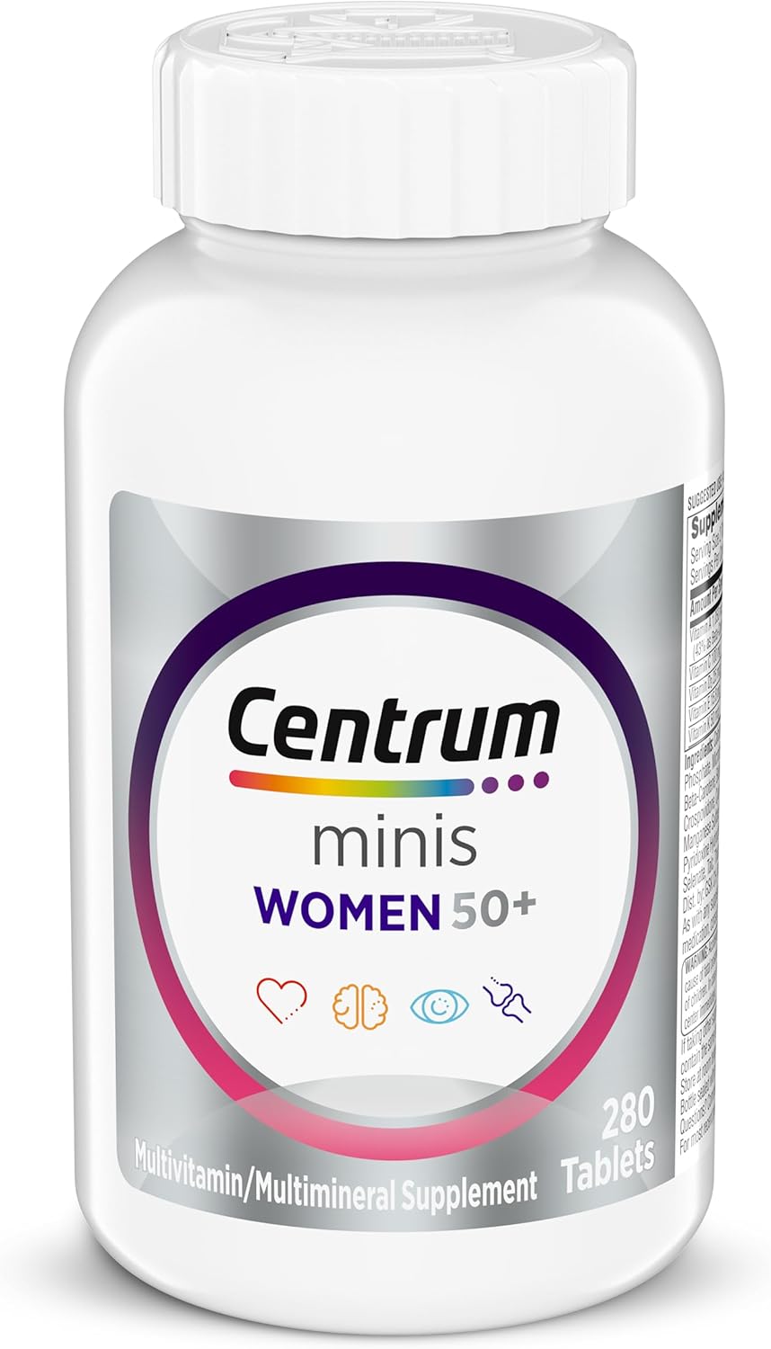 Centrum Minis Silver Multivitamínico para mujer 50 Plus