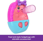 Polly Pocket 2 en 1 erizo para mamá y bebé portátil compacto
