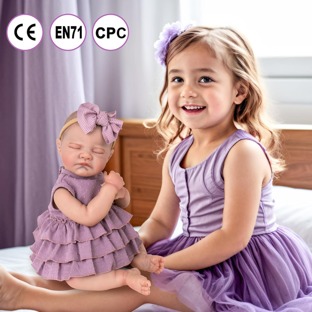 Aori Muñecas Reborn de Bebé Niña Realistas - Muñeca Recién Nacida R...