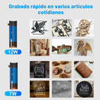 Laservii Grabador láser L1 Pro 7000mW, cortador del laser del área de