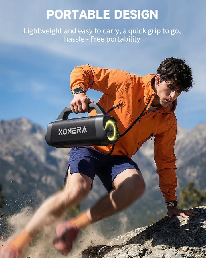 Xonera Altavoces Bluetooth inalámbricos, altavoz potente de 80 W (m...