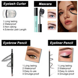 VERONNI Kit de maquillaje todo en uno, maquillaje de ojos y labios...