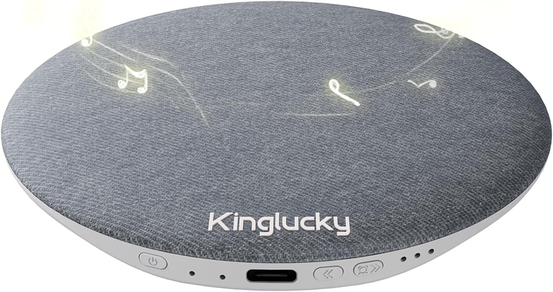 Kinglucky Altavoz de almohada para dormir, altavoz Bluetooth debajo...