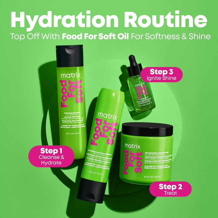 MATRIX Food For Soft Shampoo For Dry and Brittle Hair - Moisturizes...