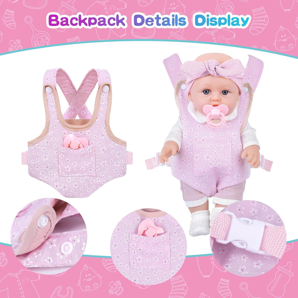 BDDOLL Juego de muñecas de bebé de 12 pulgadas con ropa