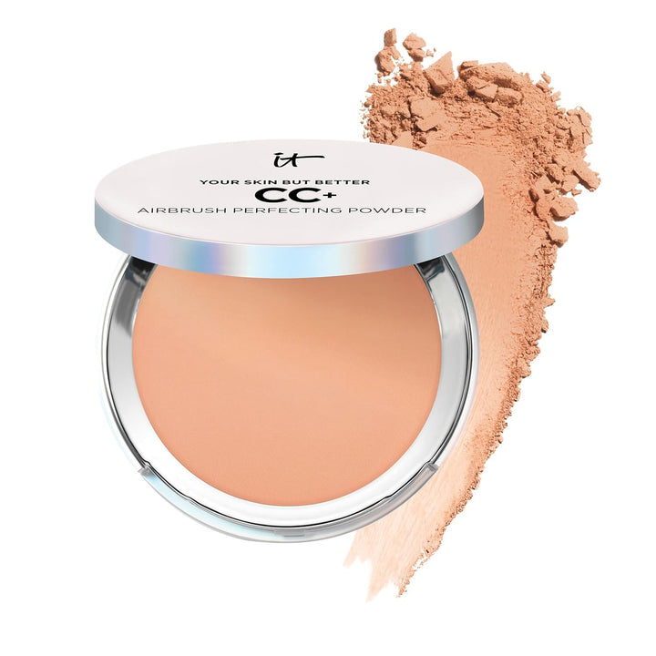 IT Cosmetics CC+ Airbrush Perfecting Powder Foundation - Base de ma...