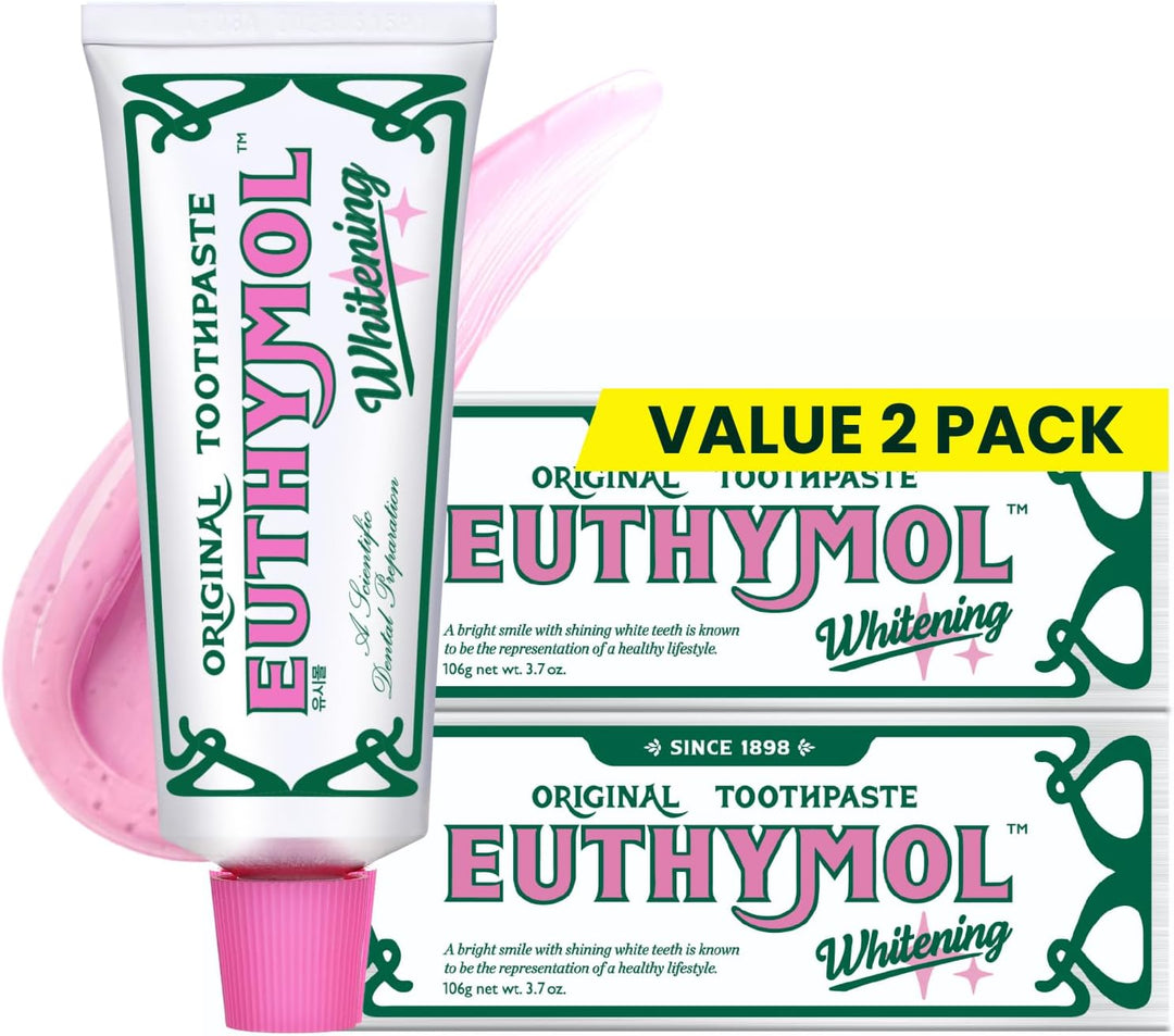 EUTHYMOL Pasta de dientes blanqueadora, eliminación de manchas en 2...