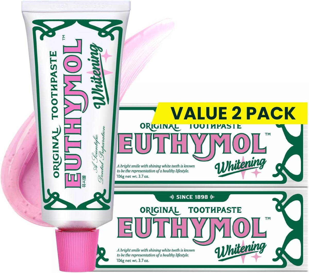 EUTHYMOL Pasta de dientes blanqueadora, eliminación de manchas en 2...