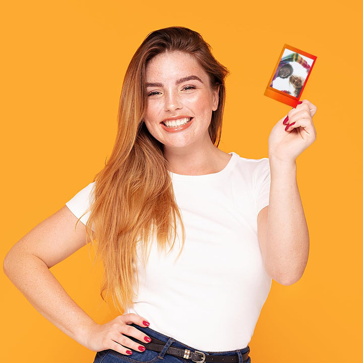 Película Fujifilm Instax Mini Instant Rainbow, 20 hojas + Paño de l...