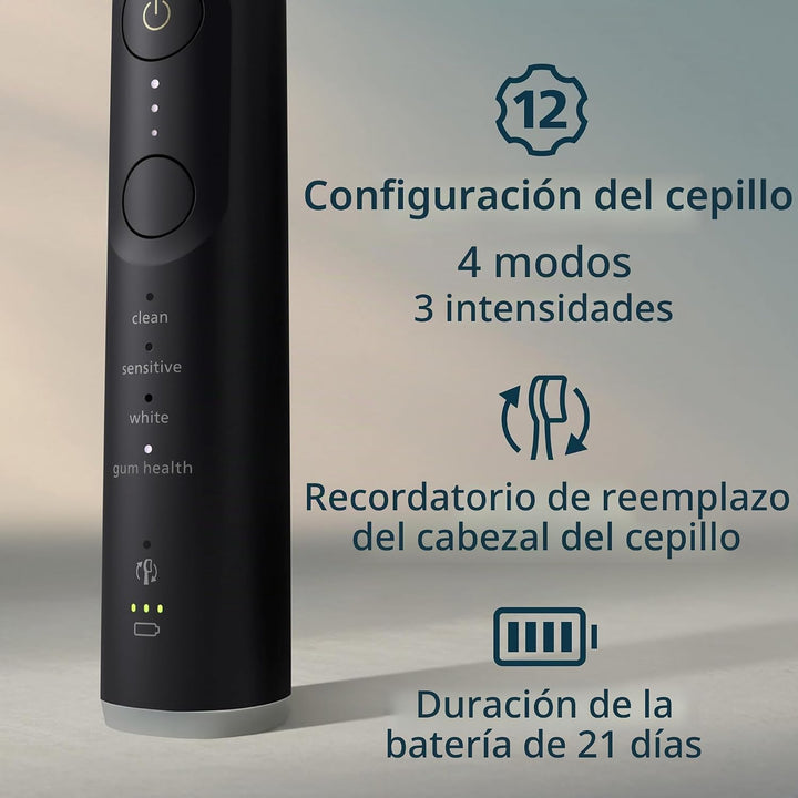 Cepillo de dientes eléctrico Philips Sonicare Serie 7300 - Tecnolog...
