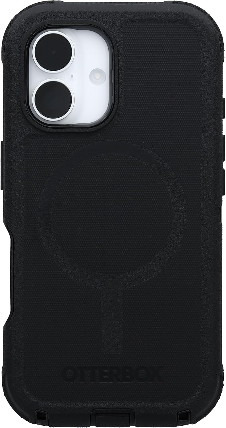 OtterBox iPhone 16 Defender Series Case - negro