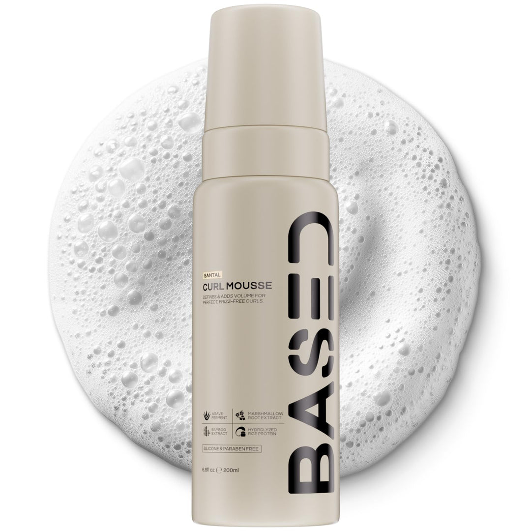 Base de mousse para rizos, volumen instantáneo y definición (6.8 on...
