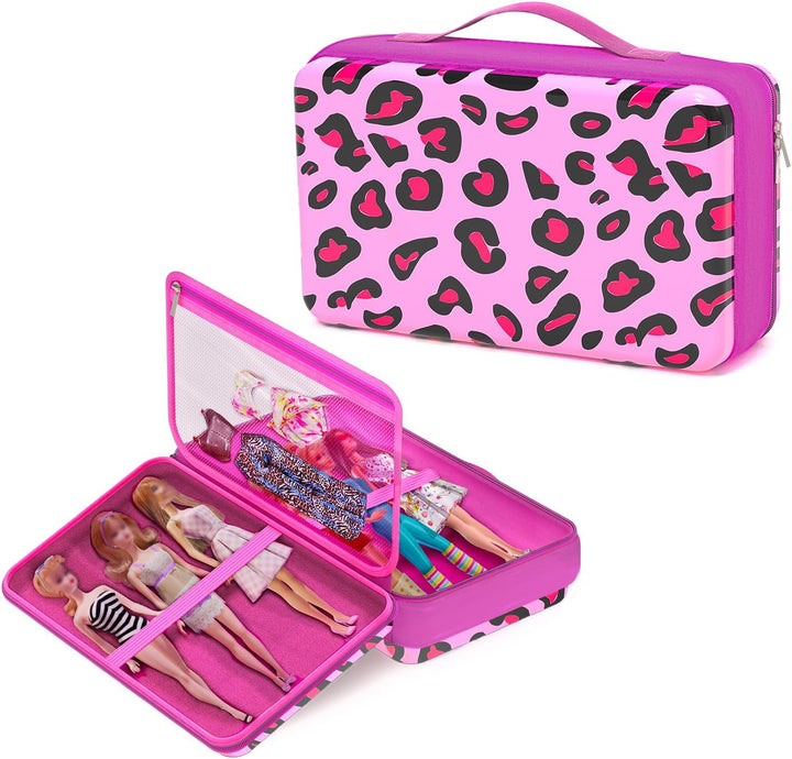 LININYHAO Funda de transporte compatible con muñecas Barbie de 12 p...