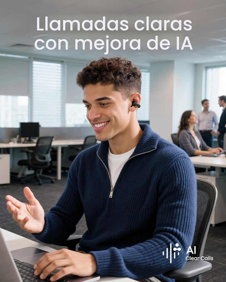 Soundcore C50i de Anker, auriculares de oído abierto, auriculares d...