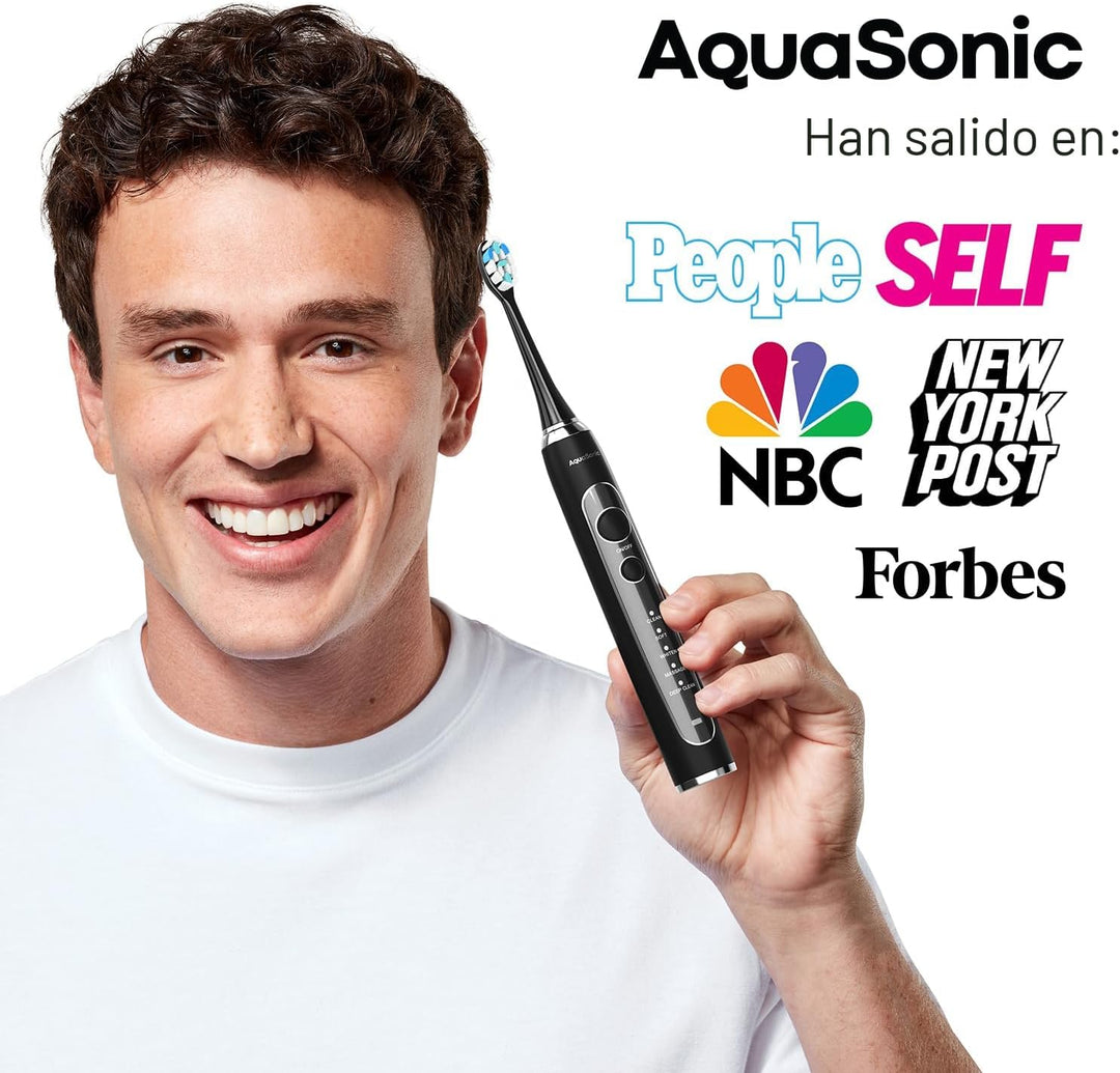 Aquasonic Black Series PRO \u2013 Cepillo de dientes eléctrico ultr...