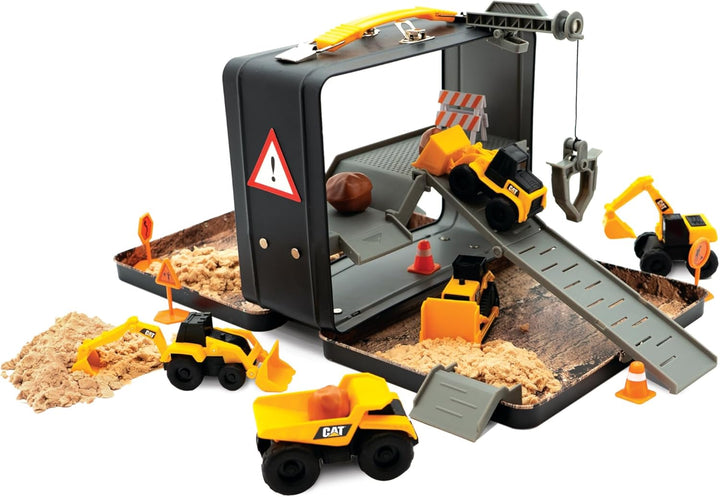 CAT Juguetes de construcción Store N Go Playset - La funda