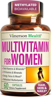 Suplemento multivitamínico para mujer: vitaminas y minerales diario...