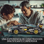 JSINMA Technic Sports Car Building Blocks Juguetes para niños o adultos Kits 1:14 MOC Lambo V12 Juego de construcción Speed Champions Racing Modelo de vehículo para niños de 10, 12 y 14 años (1012 piezas)
