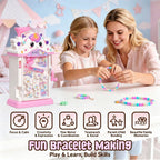 Kit de fabricación de pulseras para niñas de 8 a 12 años, máquina