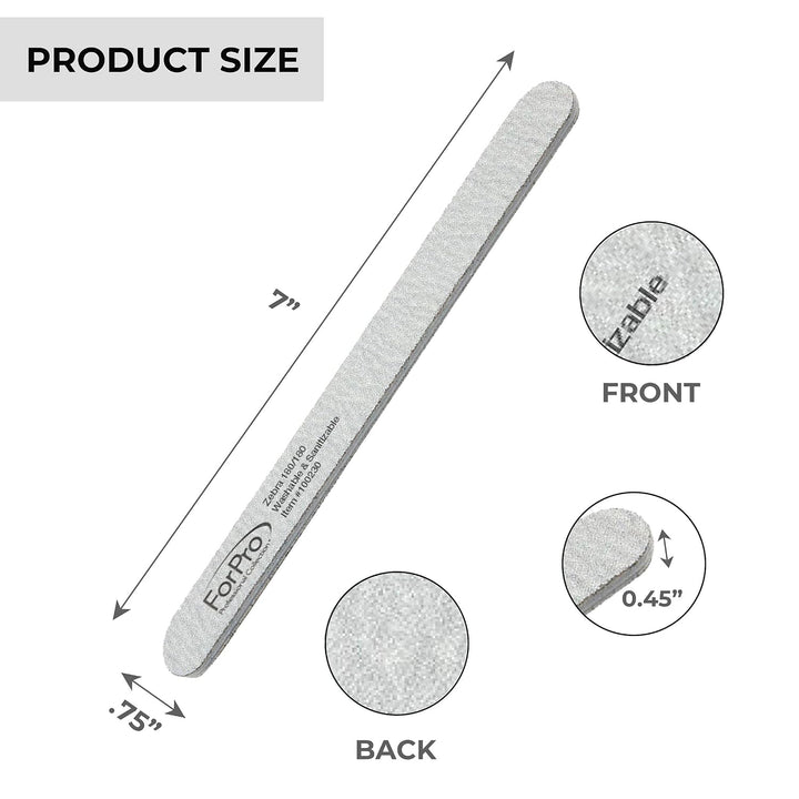 ForPro Professional Collection Zebra - Tabla de espuma, grano 180\/...