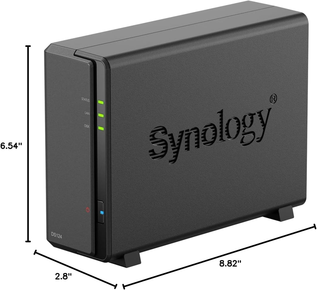 Synology DiskStation DS124 de 1 bahía (sin disco)