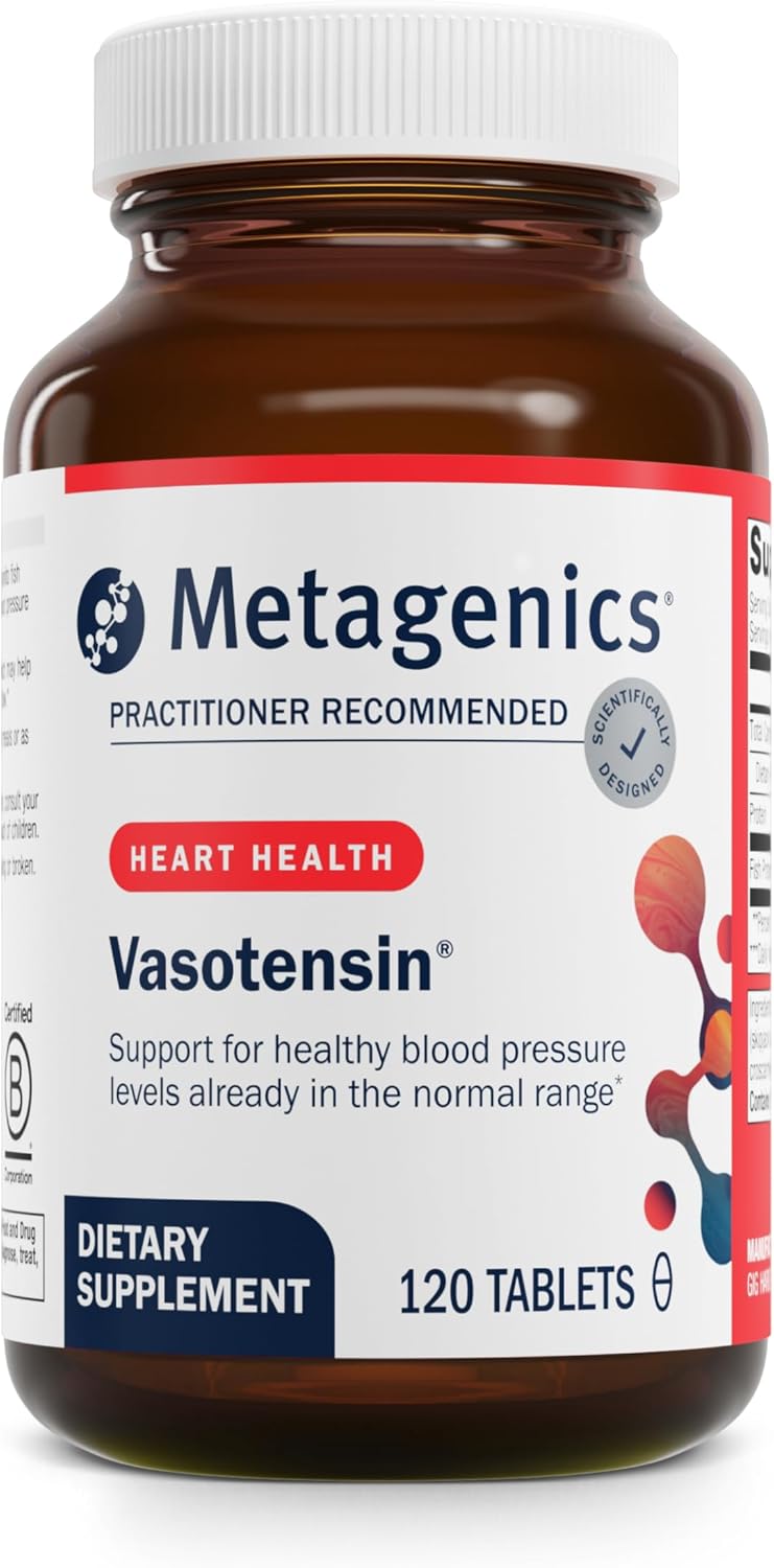 Metagenics Vasotensina - Apoya los niveles saludables de presión ar...