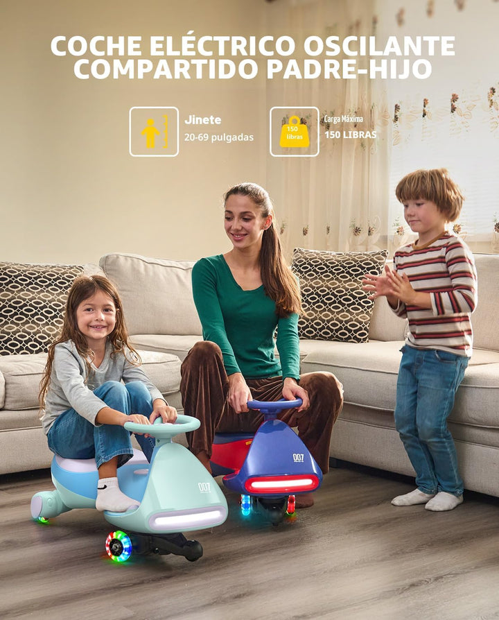 FanttikRide N7 Pro - Coche eléctrico Wiggle con batería recargable,...