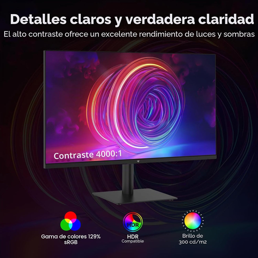 KTC - Monitor de computadora QHD de 27 pulgadas, monitor de juegos...