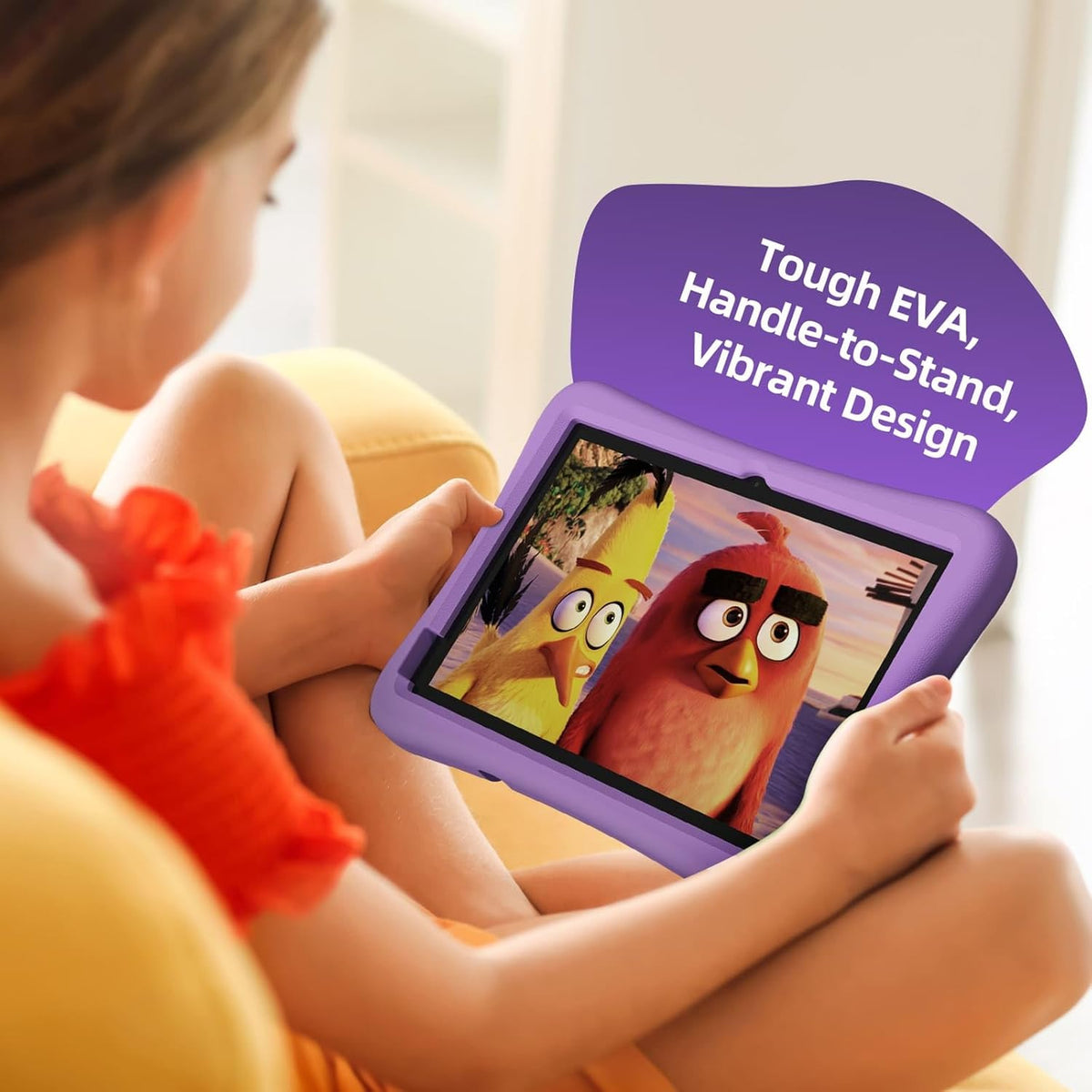 plimpton Tablet infantil mejorada 2026, tableta Android 15 de 10 pu...