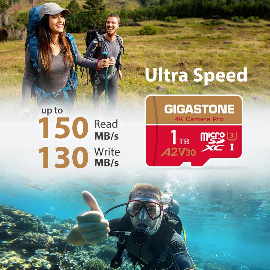 Recuperación de datos de 5 años: tarjeta micro SD de 1 TB GIGASTONE...